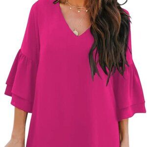 Hot pink shift dress, NWT